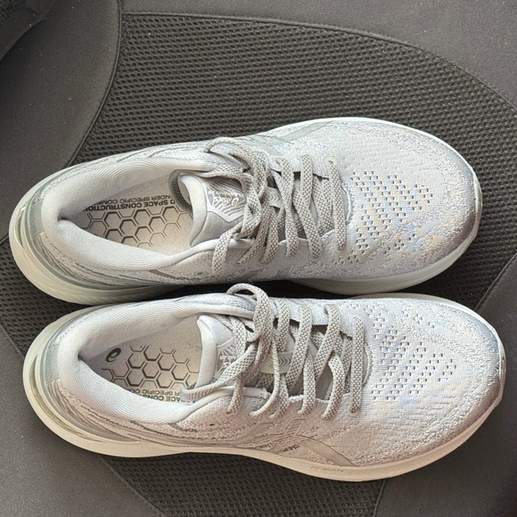 ASICS Gel Kayano 29 Women's Sz 8 Sheet Rock/Pure Silver - Gray Running Walking - Picture 5 of 5